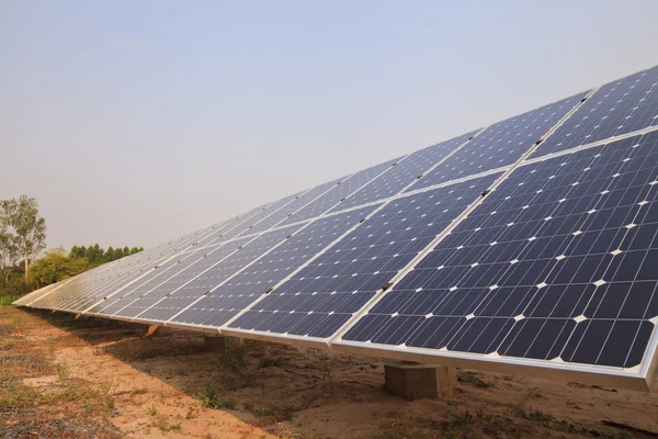 Plantas de energía solar — Foto de Stock