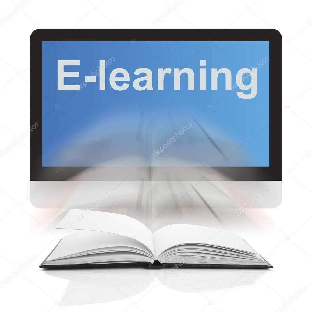 Books and computers, The concept E-learning