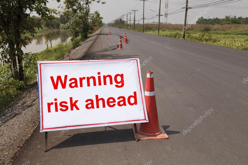 warning risk ahead