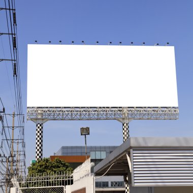 boş açık billboard