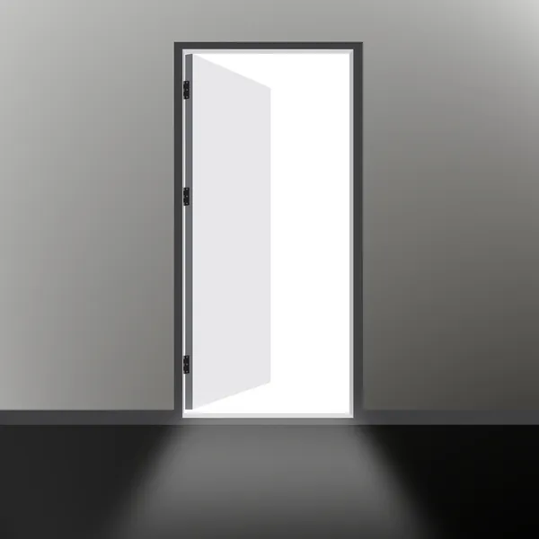 Nyissa ki az ajtót — Stock Fotó