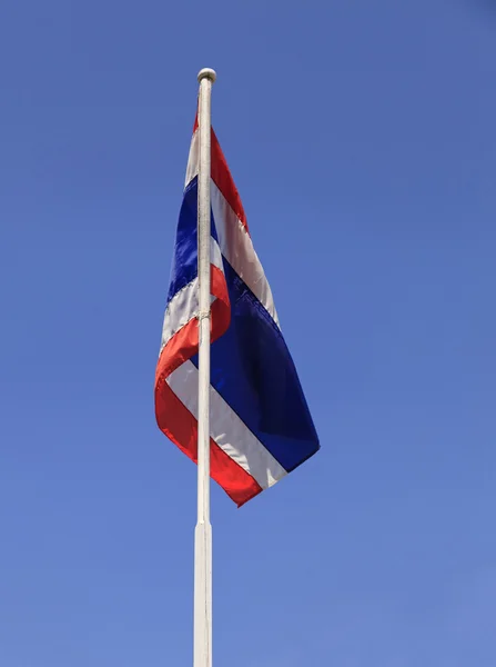 Nationella flagga thailand — Stockfoto