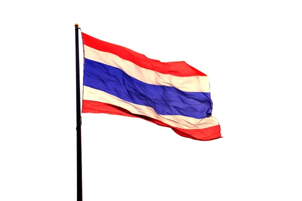 Bandeira nacional de Tailândia — Fotografia de Stock
