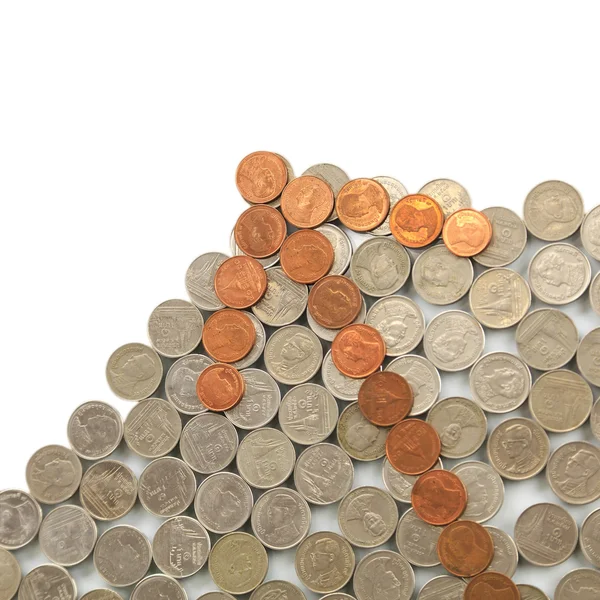 Arrow of coins — Stock Photo, Image