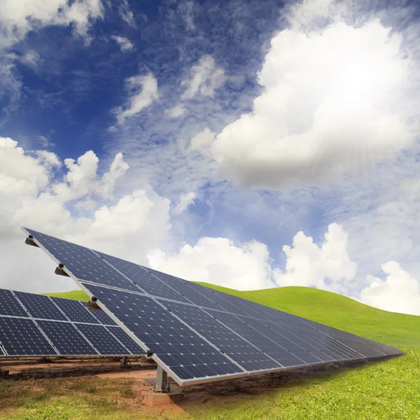 Solar energy plants — Stock Photo, Image