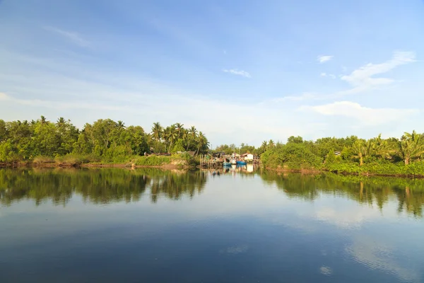 Het vissersdorp — Stockfoto