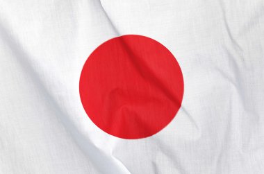 Japonya bayrağı kumaş
