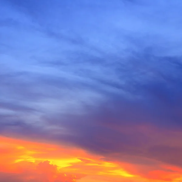 Colorido de céu — Fotografia de Stock