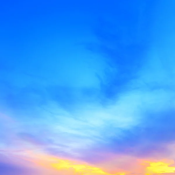 Colorido de céu — Fotografia de Stock