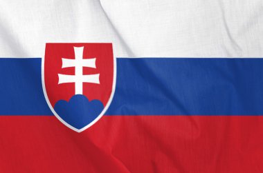 Slovakya bayrağı kumaş