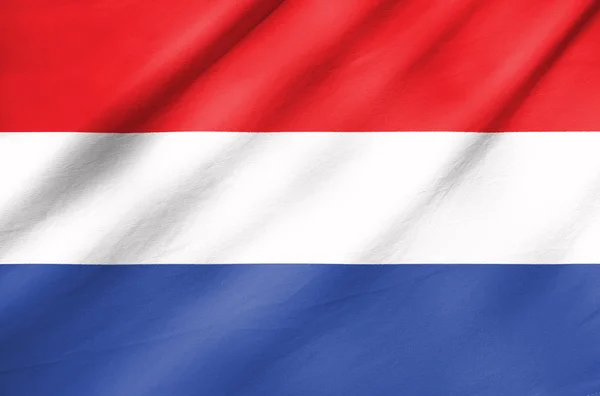 面料国旗的荷兰 — 图库照片
