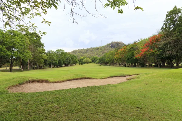 Campo de golfe — Fotografia de Stock