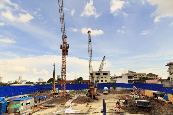 Lugar de construcción — Foto de Stock