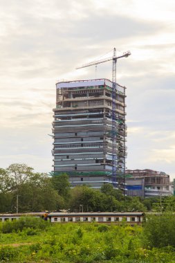 Bina yapım aşamasında