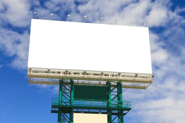 Prázdné venkovní billboard — Stock fotografie