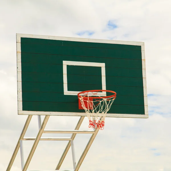 Cesta de basquete — Fotografia de Stock