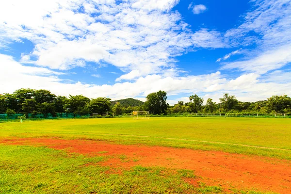 Campo de fútbol — Foto de Stock