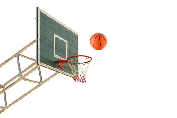 篮球篮 — 图库照片