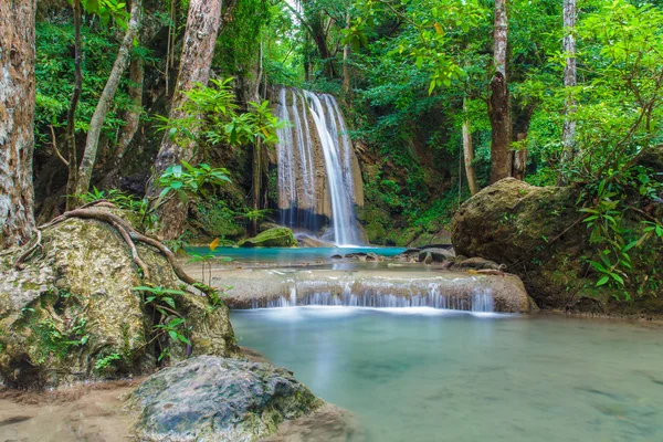 Erawan şelale — Stok fotoğraf