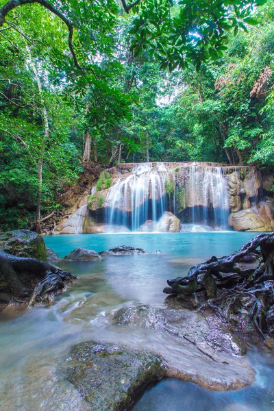 Erawan Waterfall — Stock Photo, Image