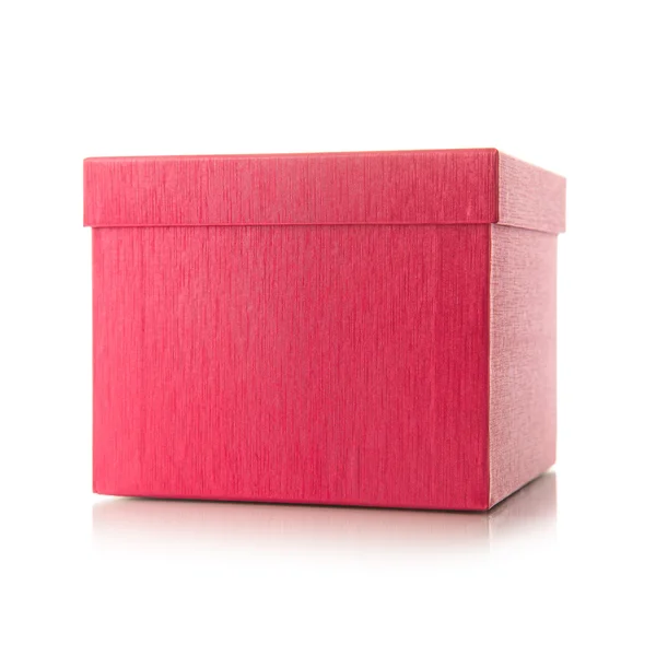 Caixa vermelha — Fotografia de Stock