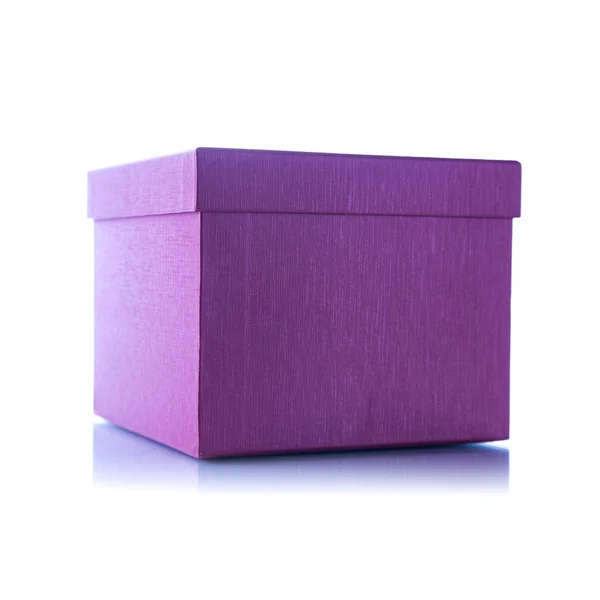Фиолетовый ящик — стоковое фото