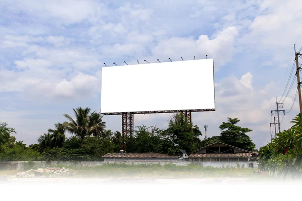 Puste odkryty billboard — Zdjęcie stockowe