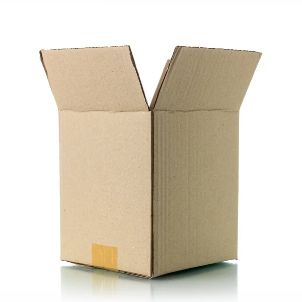 Brown cardboard box — Stock Photo, Image