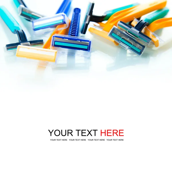 Colorful razor — Stock Photo, Image