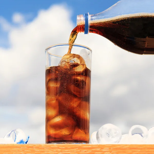 Bebida de cola — Fotografia de Stock