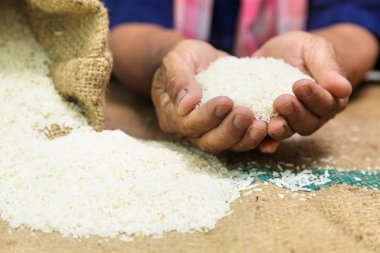 elinden pilav ile çiftçi