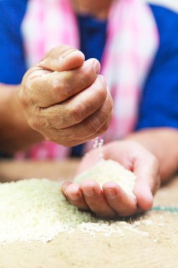 elinden pilav ile çiftçi