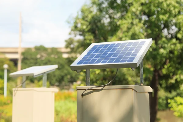 Small solar panel — Stock Photo, Image