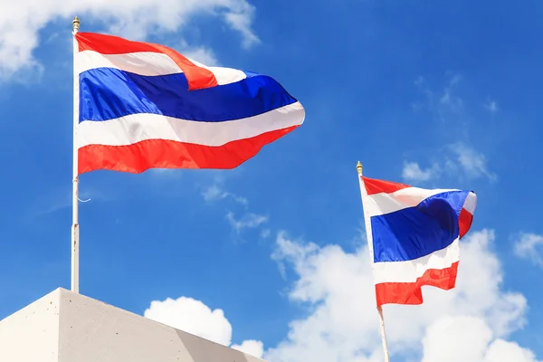 Bandeira da Tailândia — Fotografia de Stock