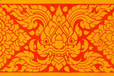Tayland sanat duvarı deseni