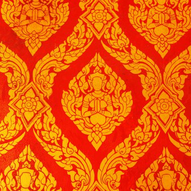 Tayland sanat duvarı deseni