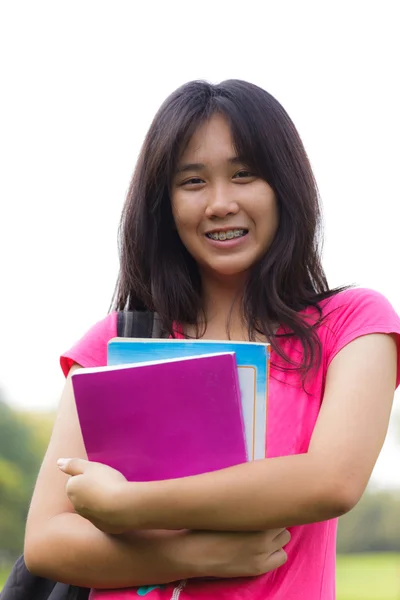 Asian schoolgirl — Stock Photo, Image