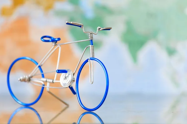 Іграшка велосипеда — стокове фото