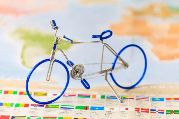 Toy bicycle — Stock Photo, Image