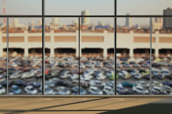 Ventanas en edificio de oficinas moderno — Foto de Stock