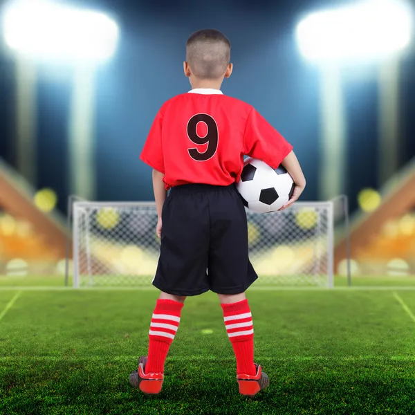 Child soccer player — Stock Photo, Image