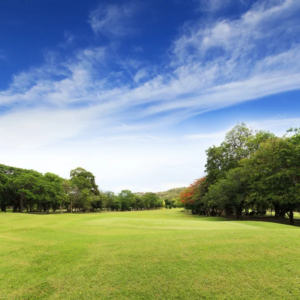 Golfbana — Stockfoto