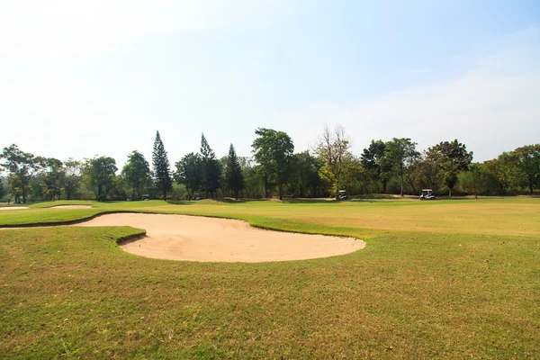 Krásné golfové hřiště — Stock fotografie