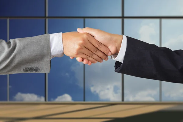 Businessman handshake — Stock Photo, Image