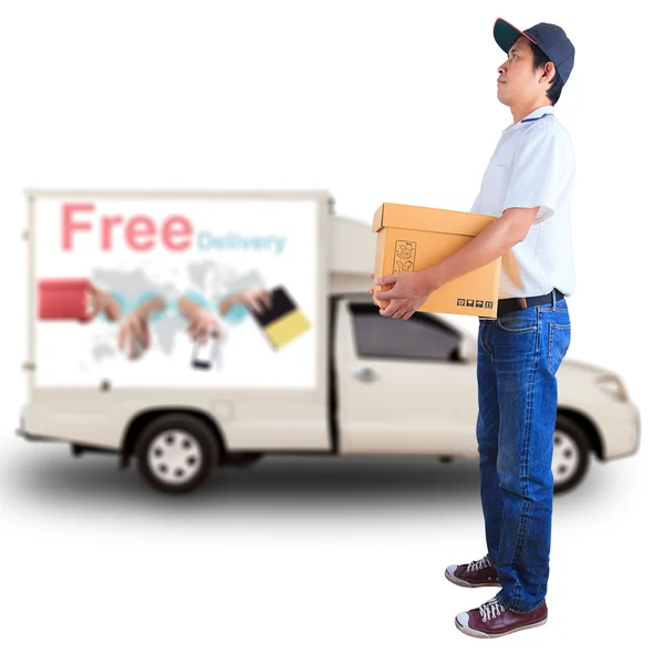 Delivery man — Stock Photo, Image