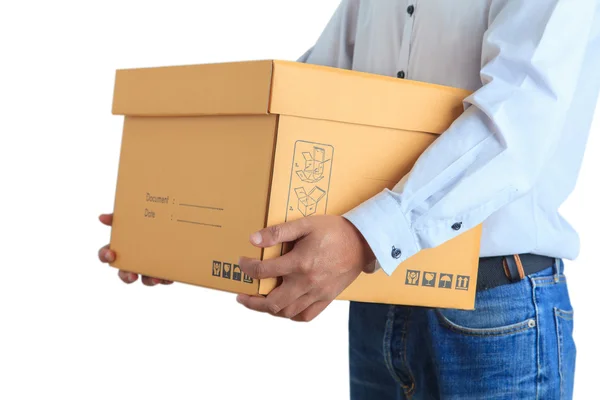 Delivery man — Stock Photo, Image