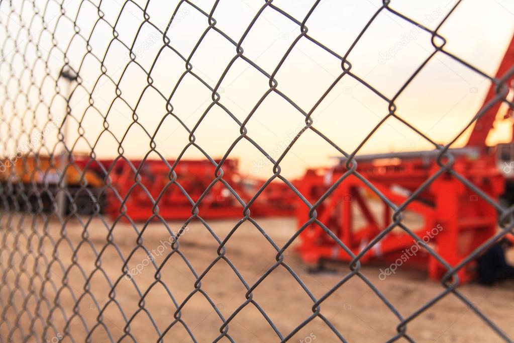 Metal fence