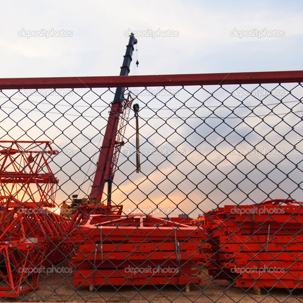 Metal fence