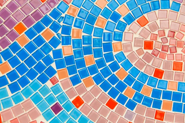 Colorful glazed tile background — Stock Photo, Image