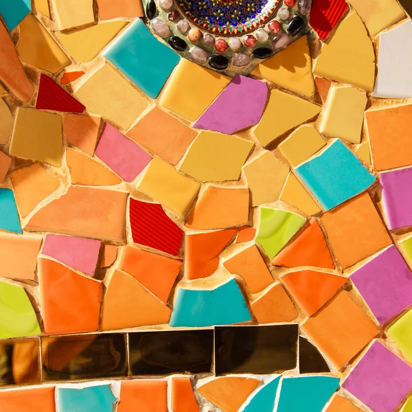 Colorful glazed tile — Stock Photo, Image